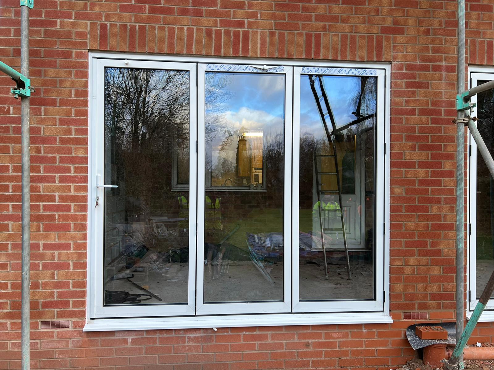 Roller shutter fascia install